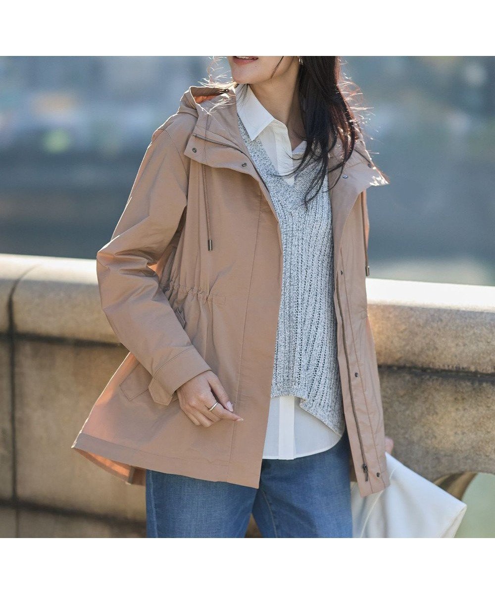 【アイシービー/iCB】のテントライン マウンテンパーカー インテリア・キッズ・メンズ・レディースファッション・服の通販 founy(ファニー) ファッション Fashion レディースファッション Fashion for Women アウター Coat / Outerwear Collection コート・ロングコート・ピーコート Long Coats, Peacoats & More レディースジャケット・軽アウター Jackets 春 Spring ギャザー Gathered, Ruffled 軽量 Lightweight, Ultra Light シアー Sheer, See-Through ジャケット Jacket, Outerwear ストレッチ Stretch, Stretchy Fabric スピンドル Spindle, Drawcord タフタ Taffeta, Structured Fabric ドット Polka Dot, Dot Pattern パーカー Hoodie, Parka フォルム Silhouette, Form ポケット Pocket, Pocket Detail S/S・春夏 SS, Spring/Summer, Warm Season 夏 Summer エレガント 上品 Elegant ビジネス 仕事 通勤 Business / Work / Commuting 2026年 2026 アプリコットベージュ|ID: prp329100004910781 ipo3291000000036795492