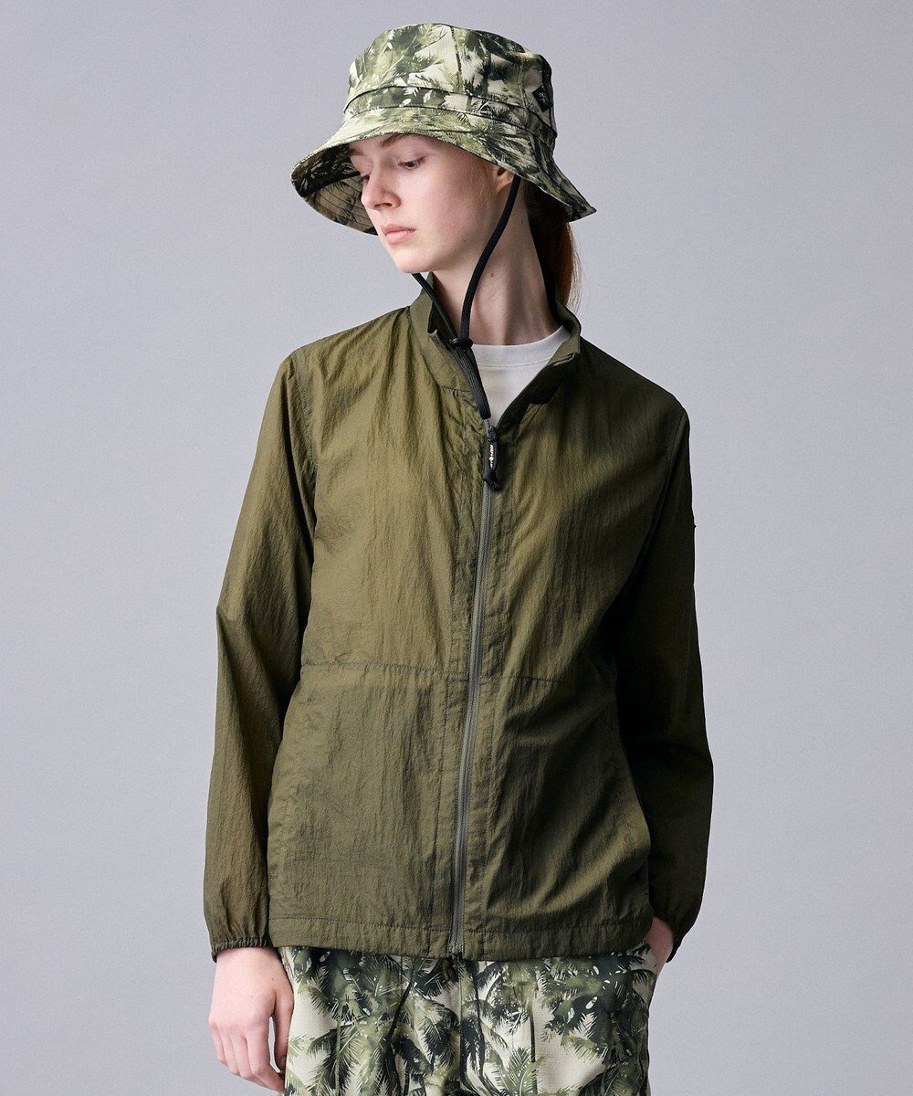 【ジョセフ アブード マウンテン/JOSEPH ABBOUD MOUNTAIN】の【軽量/ECO撥水/ポケッタブル】ナイロンフライリップ ブルゾン インテリア・キッズ・メンズ・レディースファッション・服の通販 founy(ファニー) 　ファッション　Fashion　レディースファッション　Fashion for Women　アウター　Coat / Outerwear Collection　レディースジャケット・軽アウター　Jackets　ブルゾンジャケット・スポーティアウター　Blouson Jackets　アウトドア　Outdoor Clothing　春　Spring　コンパクト　Compact, Small Size　軽量　Lightweight, Ultra Light　ジャケット　Jacket, Outerwear　スタンド　Stand Collar, Upright Stand　スピンドル　Spindle, Drawcord　ブルゾン　Blouson, Bomber Jacket　プリント　Print, Printed Pattern　ポケット　Pocket, Pocket Detail　リップ　Lip, Lip Motif　S/S・春夏　SS, Spring/Summer, Warm Season　おすすめ　Recommended / Our Picks　夏　Summer　旅行　Travel　カーキ系|ID: prp329100004910801 ipo3291000000036795800
