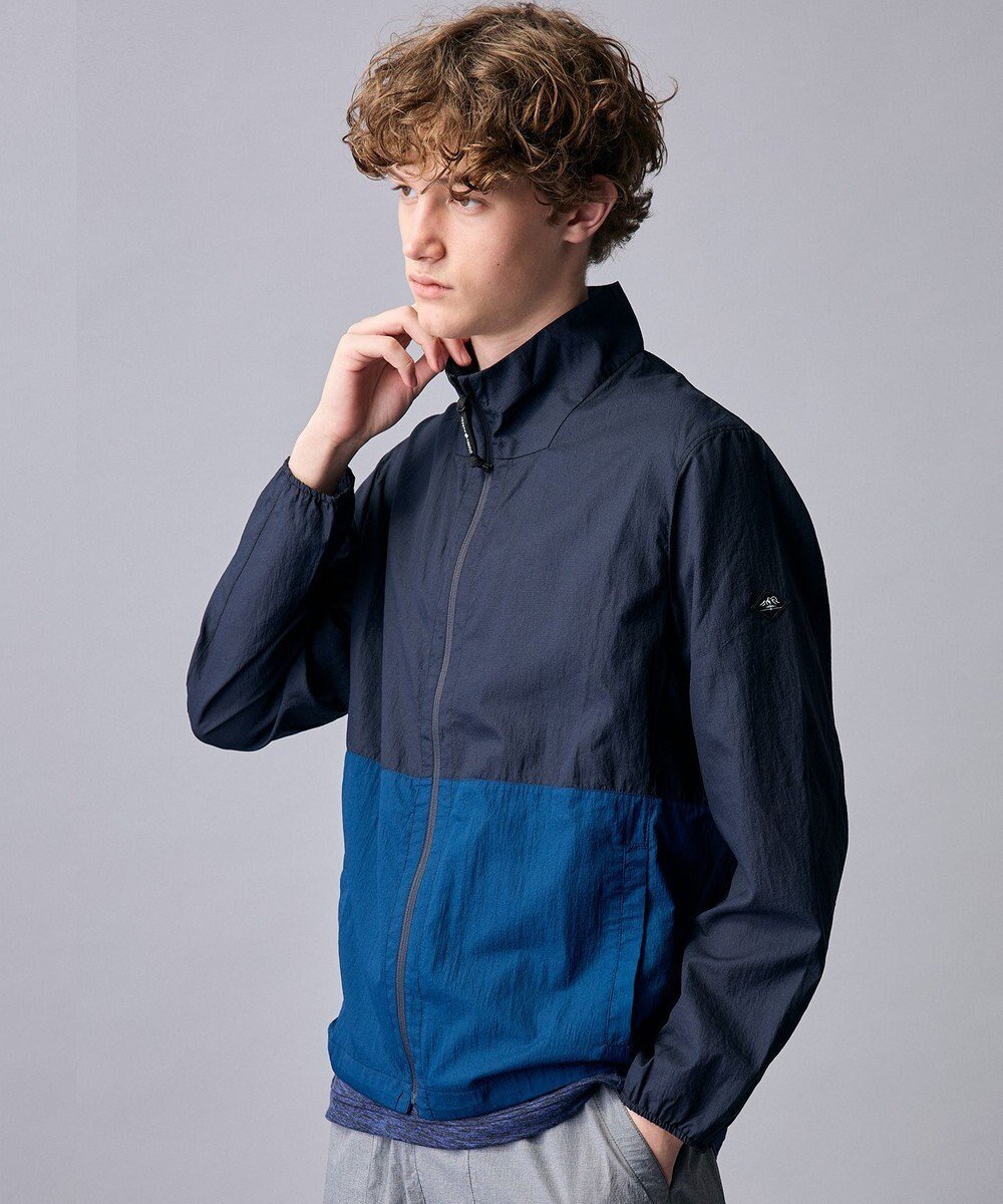 【ジョセフ アブード マウンテン/JOSEPH ABBOUD MOUNTAIN】の【軽量/ECO撥水/ポケッタブル】ナイロンフライリップ ブルゾン インテリア・キッズ・メンズ・レディースファッション・服の通販 founy(ファニー) 　ファッション　Fashion　レディースファッション　Fashion for Women　アウター　Coat / Outerwear Collection　レディースジャケット・軽アウター　Jackets　ブルゾンジャケット・スポーティアウター　Blouson Jackets　アウトドア　Outdoor Clothing　春　Spring　コンパクト　Compact, Small Size　軽量　Lightweight, Ultra Light　ジャケット　Jacket, Outerwear　スタンド　Stand Collar, Upright Stand　スピンドル　Spindle, Drawcord　ブルゾン　Blouson, Bomber Jacket　プリント　Print, Printed Pattern　ポケット　Pocket, Pocket Detail　リップ　Lip, Lip Motif　S/S・春夏　SS, Spring/Summer, Warm Season　おすすめ　Recommended / Our Picks　夏　Summer　旅行　Travel　ダルブルー系7|ID: prp329100004910801 ipo3291000000036795802