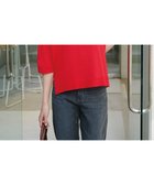 【アンフィーロ 自由区/UNFILO】のスゴ機能美ニット ハーフスリーブ 人気、トレンドファッション・服の通販 founy(ファニー) ファッション Fashion レディースファッション Fashion for Women トップス・カットソー Cut & Sew Tops ニット Knit Tops & Sweaters ウォッシャブル Machine Washable 春 Spring 秋 Autumn キャミソール Camisole, Spaghetti Strap Top コンパクト Compact, Small Size 抗菌 Antibacterial, Bacteria-Resistant スクエア Square, Square Shape ストレッチ Stretch, Stretchy Fabric スリット Slit, Slit Detail スリーブ Sleeve, Long Sleeve / Short Sleeve セーター Sweater, Knitwear ハーフ Half, Half-Length ヘムライン Hemline, Bottom Cut ボトム Bottoms, Lower Wear S/S・春夏 SS, Spring/Summer, Warm Season 再入荷 Restock / Back in Stock 夏 Summer エレガント 上品 Elegant 新作・新入荷 New Arrivals / New In thumbnail スカーレット|ID: prp329100004910812 ipo3291000000036795894