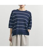 【アンフィーロ 自由区/UNFILO】のスゴ機能美ニット ハーフスリーブ 人気、トレンドファッション・服の通販 founy(ファニー) ファッション Fashion レディースファッション Fashion for Women トップス・カットソー Cut & Sew Tops ニット Knit Tops & Sweaters ウォッシャブル Machine Washable 春 Spring 秋 Autumn キャミソール Camisole, Spaghetti Strap Top コンパクト Compact, Small Size 抗菌 Antibacterial, Bacteria-Resistant スクエア Square, Square Shape ストレッチ Stretch, Stretchy Fabric スリット Slit, Slit Detail スリーブ Sleeve, Long Sleeve / Short Sleeve セーター Sweater, Knitwear ハーフ Half, Half-Length ヘムライン Hemline, Bottom Cut ボトム Bottoms, Lower Wear S/S・春夏 SS, Spring/Summer, Warm Season 再入荷 Restock / Back in Stock 夏 Summer エレガント 上品 Elegant 新作・新入荷 New Arrivals / New In thumbnail ネイビーボーダー|ID: prp329100004910812 ipo3291000000036795902