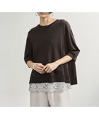 【アンフィーロ 自由区/UNFILO】のスゴ機能美ニット ハーフスリーブ 人気、トレンドファッション・服の通販 founy(ファニー) ファッション Fashion レディースファッション Fashion for Women トップス・カットソー Cut & Sew Tops ニット Knit Tops & Sweaters ウォッシャブル Machine Washable 春 Spring 秋 Autumn キャミソール Camisole, Spaghetti Strap Top コンパクト Compact, Small Size 抗菌 Antibacterial, Bacteria-Resistant スクエア Square, Square Shape ストレッチ Stretch, Stretchy Fabric スリット Slit, Slit Detail スリーブ Sleeve, Long Sleeve / Short Sleeve セーター Sweater, Knitwear ハーフ Half, Half-Length ヘムライン Hemline, Bottom Cut ボトム Bottoms, Lower Wear S/S・春夏 SS, Spring/Summer, Warm Season 再入荷 Restock / Back in Stock 夏 Summer エレガント 上品 Elegant 新作・新入荷 New Arrivals / New In thumbnail ブラウン|ID: prp329100004910812 ipo3291000000036795904