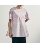 【アンフィーロ 自由区/UNFILO】の【VERY掲載】BEAUTY FORM-T コンビティアード Tシャツ ピンク|ID: prp329100004910833 ipo3291000000036796215