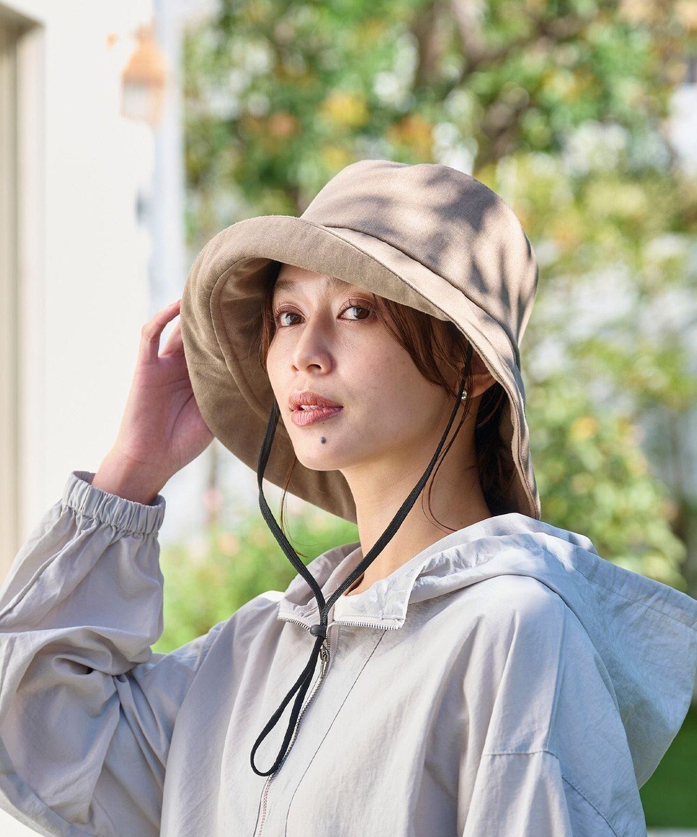 【ムーンバット/MOONBAT】の【一級遮光/UVカット】UVラフィネハット(つば広タイプ) 速乾/接触冷感/手洗いOK/サイズ調整可能/抗菌防臭加工 インテリア・キッズ・メンズ・レディースファッション・服の通販 founy(ファニー) ファッション Fashion レディースファッション Fashion for Women キャップ&ハット Hats & Caps コンパクト Compact, Small Size 抗菌 Antibacterial, Bacteria-Resistant タオル Towel, Bath Towel 帽子 Hat, Headwear 日傘 Parasol, UV Umbrella ワイヤー Wire, Wired Bra 夏 Summer モカブラウン|ID: prp329100004910837 ipo3291000000036796269