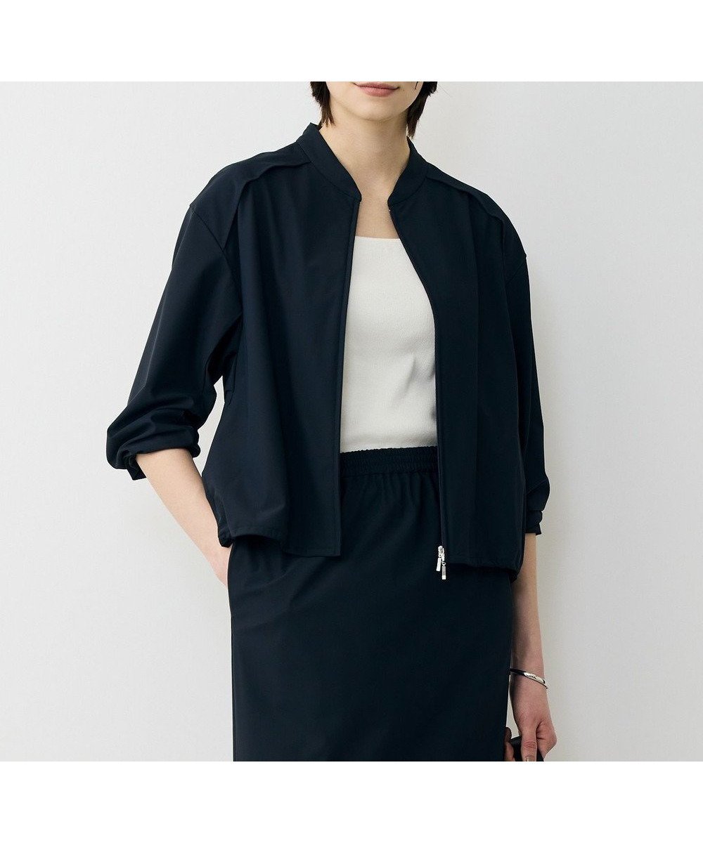【アイシービー/iCB】の【先行予約】 アトラストリコット ジップアップブルゾン インテリア・キッズ・メンズ・レディースファッション・服の通販 founy(ファニー) ファッション Fashion レディースファッション Fashion for Women アウター Coat / Outerwear Collection レディースジャケット・軽アウター Jackets ブルゾンジャケット・スポーティアウター Blouson Jackets 春 Spring ジャケット Jacket, Outerwear ストレッチ Stretch, Stretchy Fabric セットアップ Set-Up, Coordinated Outfit ブルゾン Blouson, Bomber Jacket メッシュ Mesh, Net Fabric ヨーク Yoke, Yoke Design S/S・春夏 SS, Spring/Summer, Warm Season 夏 Summer 旅行 Travel 2026年 2026 ネイビー|ID: prp329100004910858 ipo3291000000036796547