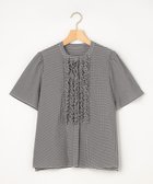 【組曲/KUMIKYOKU】の【先行予約】【WEB限定】サッカーギンガムチェック フロントフリルブラウス 人気、トレンドファッション・服の通販 founy(ファニー) ファッション Fashion レディースファッション Fashion for Women トップス・カットソー Cut & Sew Tops シャツ・ブラウス・オフィスカジュアル Elegant Blouses & Button-Ups 春 Spring ギンガム Gingham, Gingham Fabric サッカー Seersucker, Summer Fabric スニーカー Sneakers, Trainers チェック Check, Plaid, Tartan デニム Denim, Jeans Material バランス Balance, Style Balance フェミニン Feminine, Girly フリル Frill, Ruffle フロント Front, Front Design ボトム Bottoms, Lower Wear S/S・春夏 SS, Spring/Summer, Warm Season おすすめ Recommended / Our Picks 夏 Summer thumbnail ホワイト系3|ID: prp329100004914409 ipo3291000000036829926