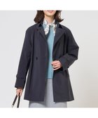 【ジェイ プレス/J.PRESS】の【春のマストアイテム】Artirosa トレンチ コート 人気、トレンドファッション・服の通販 founy(ファニー) ファッション Fashion レディースファッション Fashion for Women アウター Coat / Outerwear Collection コート・ロングコート・ピーコート Long Coats, Peacoats & More レディースジャケット・軽アウター Jackets トレンチコート / 春秋の定番アウター Trench Coats クラシカル Classical, Vintage-Inspired コンパクト Compact, Small Size シンプル Simple, Minimal ジャケット Jacket, Outerwear タフタ Taffeta, Structured Fabric トレンチ Trench, Trench Coat バランス Balance, Style Balance ヨーク Yoke, Yoke Design ヴィンテージ Vintage Style エレガント 上品 Elegant 夏 Summer 春 Spring S/S・春夏 SS, Spring/Summer, Warm Season thumbnail ネイビー系|ID: prp329100004914450 ipo3291000000036830340