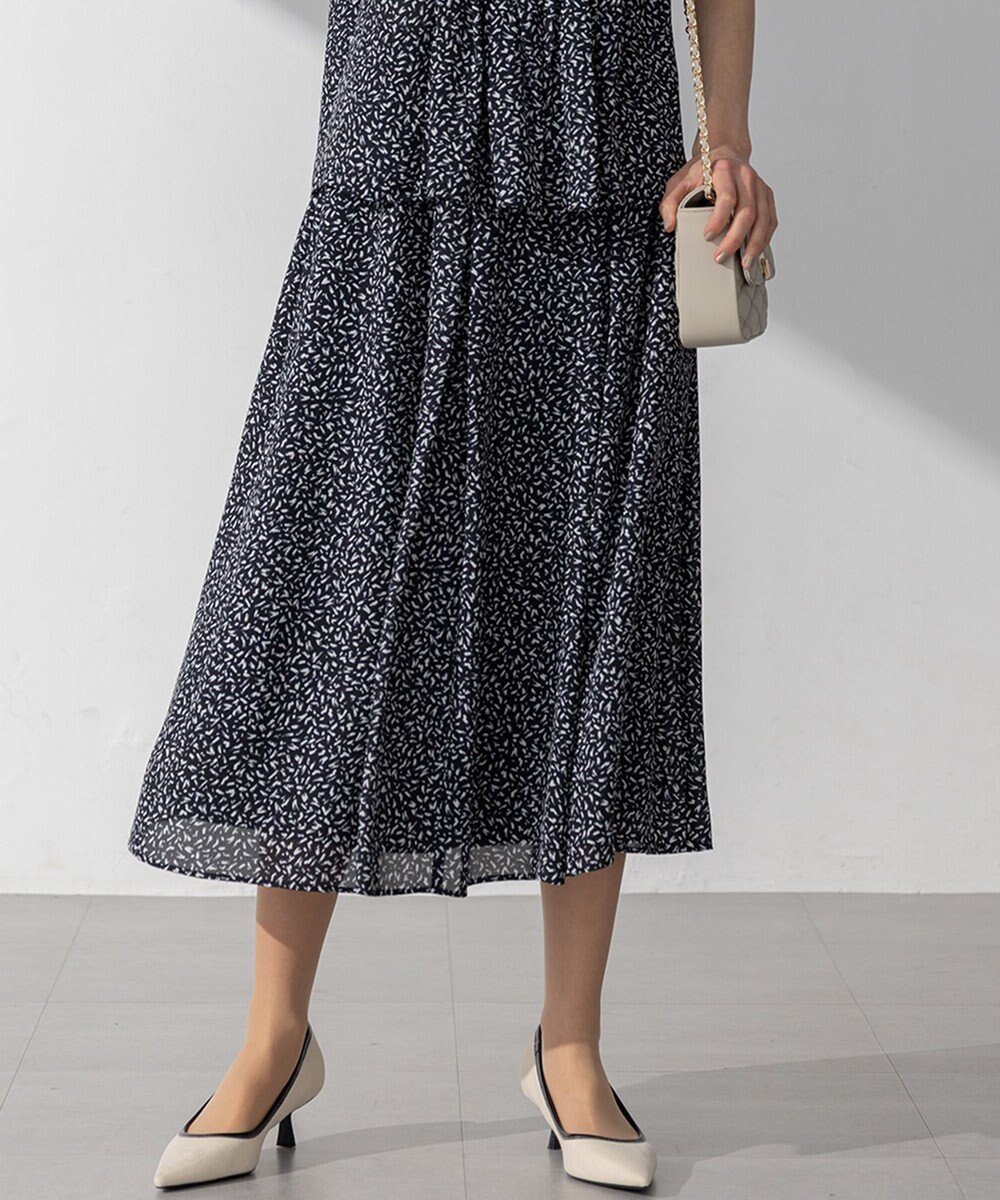 【23区/NIJYUSANKU】の【接触冷感/吸水速乾】ペインティングプリント スカート 人気、トレンドファッション・服の通販 founy(ファニー) ファッション Fashion レディースファッション Fashion for Women スカート Skirts 春 Spring 吸水 Absorbent, Quick-Dry ドレープ Drape, Draping Fabric フレア Flare, Flared プリント Print, Printed Pattern ボックス Boxy, Box Shape S/S・春夏 SS, Spring/Summer, Warm Season 夏 Summer エレガント 上品 Elegant 2025年 2025 2025春夏・S/S Spring/Summer 2025 SS25 other-1|ID: prp329100004917028 ipo3291000000036866874