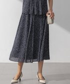 【23区/NIJYUSANKU】の【接触冷感/吸水速乾】ペインティングプリント スカート 人気、トレンドファッション・服の通販 founy(ファニー) ファッション Fashion レディースファッション Fashion for Women スカート Skirts 春 Spring 吸水 Absorbent, Quick-Dry ドレープ Drape, Draping Fabric フレア Flare, Flared プリント Print, Printed Pattern ボックス Boxy, Box Shape S/S・春夏 SS, Spring/Summer, Warm Season 夏 Summer エレガント 上品 Elegant 2025年 2025 2025春夏・S/S Spring/Summer 2025 SS25 thumbnail ネイビープリント|ID: prp329100004917028 ipo3291000000036866877