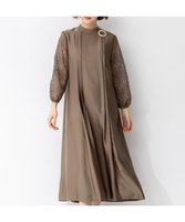 【23区/NIJYUSANKU】の【APPLAUDIR】ノーブルサテン リボンブーケレースコンビ ドレス 人気、トレンドファッション・服の通販 founy(ファニー) ファッション Fashion レディースファッション Fashion for Women ワンピース Dresses フォーマル・パーティードレス・結婚式用ドレス Elegant & Casual Dresses エレガント 上品 Elegant 春 Spring コンビ Combo, Combination Style サテン Satin, Glossy Fabric シルク Silk, 100% Silk ストレッチ Stretch, Stretchy Fabric とろみ Fluid, Flowy Fabric チェーン Chain, Chain Strap ドレス Dress, One-Piece 手編み Hand-Knitted, Handmade Knit 人気 Popular, Best Seller パーティ Party, Party Style フロント Front, Front Design モチーフ Motif, Design Theme リボン Ribbon, Bow レース Lace, Lace Fabric S/S・春夏 SS, Spring/Summer, Warm Season 夏 Summer 結婚式 Wedding 2026年 2026 |ID:prp329100004917056