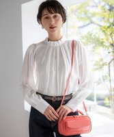 【23区/NIJYUSANKU】の【VERY掲載】TRオーガンジー 2WAY ボウタイブラウス 人気、トレンドファッション・服の通販 founy(ファニー) 雑誌掲載アイテム Magazine Picks & Fashion Features ファッション雑誌 Fashion Magazines ヴェリィ VERY ファッション Fashion レディースファッション Fashion for Women トップス・カットソー Cut & Sew Tops シャツ・ブラウス・オフィスカジュアル Elegant Blouses & Button-Ups オーガンジー Organza Fabric 春 Spring カーディガン Cardigan, Knitwear 3月号 March Issue シアー Sheer, See-Through ジャケット Jacket, Outerwear スウェット / スエット Sweatshirt, Sweatwear 雑誌 Magazine, Fashion Magazine ツイル Twist, Twisted Detail ドレープ Drape, Draping Fabric ハイネック High Neck, Mock Neck リボン Ribbon, Bow S/S・春夏 SS, Spring/Summer, Warm Season おすすめ Recommended / Our Picks 夏 Summer エレガント 上品 Elegant セレモニー Ceremony 2026年 2026 |ID:prp329100004917059