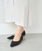 【ステッピ/steppi】の【洗える/撥水】メタルヒール フラット パンプス 人気、トレンドファッション・服の通販 founy(ファニー) ファッション Fashion レディースファッション Fashion for Women インソール Shoe Insole エレガント 上品 Elegant オープントゥ Open Toe Shoes 洗える Machine Washable クッション Cushion, Throw Pillow 軽量 Lightweight, Ultra Light シューズ Shoes, Footwear バランス Balance, Style Balance パール Pearl, Pearl Accent フラット Flat, Flat Shoes ポインテッド Pointed Toe, Sharp Toe メタル Metal, Metal Parts ランニング Running, Running Wear, Activewear, Jogging thumbnail ブラック|ID: prp329100004917065 ipo3291000000036867550