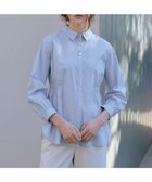 【ジェイ プレス/J.PRESS】の【WEB限定カラーあり】コンパクトエステネージュ シャーリング シャツ ブラウス サックスストライプ系1|ID: prp329100004917078 ipo3291000000036867762