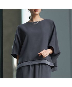 【アイシービー/iCB】の【WEB限定カラーあり】 FluidBackSatin クロップドブラウス 人気、トレンドファッション・服の通販 founy(ファニー) ファッション Fashion レディースファッション Fashion for Women トップス・カットソー Cut & Sew Tops シャツ・ブラウス・オフィスカジュアル Elegant Blouses & Button-Ups 春 Spring クロップド Cropped, Short Length サテン Satin, Glossy Fabric シンプル Simple, Minimal スリーブ Sleeve, Long Sleeve / Short Sleeve セットアップ Set-Up, Coordinated Outfit なめらか Smooth, Silky Texture バランス Balance, Style Balance ワイド Wide, Wide Fit ワーク Workwear, Utility Style S/S・春夏 SS, Spring/Summer, Warm Season おすすめ Recommended / Our Picks 夏 Summer エレガント 上品 Elegant 2026年 2026 |ID:prp329100004917079