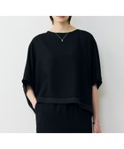 【アイシービー/iCB】の【WEB限定カラーあり】 FluidBackSatin クロップドブラウス 人気、トレンドファッション・服の通販 founy(ファニー) ファッション Fashion レディースファッション Fashion for Women トップス・カットソー Cut & Sew Tops シャツ・ブラウス・オフィスカジュアル Elegant Blouses & Button-Ups 春 Spring クロップド Cropped, Short Length サテン Satin, Glossy Fabric シンプル Simple, Minimal スリーブ Sleeve, Long Sleeve / Short Sleeve セットアップ Set-Up, Coordinated Outfit なめらか Smooth, Silky Texture バランス Balance, Style Balance ワイド Wide, Wide Fit ワーク Workwear, Utility Style S/S・春夏 SS, Spring/Summer, Warm Season おすすめ Recommended / Our Picks 夏 Summer エレガント 上品 Elegant 2026年 2026 thumbnail ブラック|ID: prp329100004917079 ipo3291000000036867797