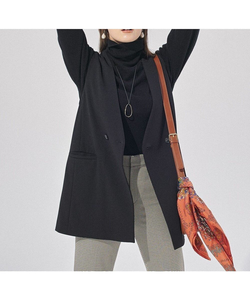 【アンフィーロ 自由区/UNFILO】の【セレモニー】BEAUTY MOVE ミドルジレ インテリア・キッズ・メンズ・レディースファッション・服の通販 founy(ファニー) 　ファッション　Fashion　レディースファッション　Fashion for Women　アウター　Coat / Outerwear Collection　レディースジャケット・軽アウター　Jackets　ジャケット　Jacket, Outerwear　ジョーゼット　Georgette, Semi-Sheer Fabric　ストレッチ　Stretch, Stretchy Fabric　セットアップ　Set-Up, Coordinated Outfit　人気　Popular, Best Seller　フォーマル　Formal, Dressy　ミドル　Middle Length, Mid Height　ロング　Long, Long-Length　A/W・秋冬　Autumn/Winter　S/S・春夏　SS, Spring/Summer, Warm Season　夏　Summer　セレモニー　Ceremony　ビジネス 仕事 通勤　Business / Work / Commuting　ブラック|ID: prp329100004918006 ipo3291000000036886593