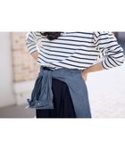 【エニー/ANY】のコクーンボーダープルオーバー 人気、トレンドファッション・服の通販 founy(ファニー) ファッション Fashion レディースファッション Fashion for Women トップス・カットソー Cut & Sew Tops シャツ・ブラウス・オフィスカジュアル Elegant Blouses & Button-Ups ロングTシャツ・Tシャツ Longline T-Shirts & Tees カジュアルプルオーバー・ニットトップス Pullovers & Knit Tops / Casual Pullovers カットソー・ベーシックTシャツ Cut-and-Sewn Tops / Stretch Tees & Basics カットソー Cut and Sewn Top カラフル Colorful Design ストレート Straight, Straight Cut デニム Denim, Jeans Material ボーダー Border, Stripe ワイド Wide, Wide Fit 吸水 Absorbent, Quick-Dry 夏 Summer 春 Spring S/S・春夏 SS, Spring/Summer, Warm Season 洗える Machine Washable thumbnail ブラック|ID: prp329100004918013 ipo3291000000036886836
