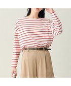 【エニー/ANY】のコクーンボーダープルオーバー 人気、トレンドファッション・服の通販 founy(ファニー) ファッション Fashion レディースファッション Fashion for Women トップス・カットソー Cut & Sew Tops シャツ・ブラウス・オフィスカジュアル Elegant Blouses & Button-Ups ロングTシャツ・Tシャツ Longline T-Shirts & Tees カジュアルプルオーバー・ニットトップス Pullovers & Knit Tops / Casual Pullovers カットソー・ベーシックTシャツ Cut-and-Sewn Tops / Stretch Tees & Basics カットソー Cut and Sewn Top カラフル Colorful Design ストレート Straight, Straight Cut デニム Denim, Jeans Material ボーダー Border, Stripe ワイド Wide, Wide Fit 吸水 Absorbent, Quick-Dry 夏 Summer 春 Spring S/S・春夏 SS, Spring/Summer, Warm Season 洗える Machine Washable thumbnail レッド|ID: prp329100004918013 ipo3291000000036886837
