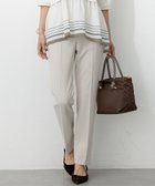 【23区/NIJYUSANKU】の【VERY掲載/撥水加工/洗える】TRストレッチギャバ テーパード パンツ アイボリー系|ID: prp329100004918918 ipo3291000000036898538