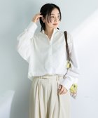 【グリーンパークス/Green Parks】のイージーケア抜け衿シャツ 人気、トレンドファッション・服の通販 founy(ファニー) ファッション Fashion レディースファッション Fashion for Women トップス・カットソー Cut & Sew Tops シャツ・ブラウス・オフィスカジュアル Elegant Blouses & Button-Ups インナー Innerwear シンプル Simple, Minimal ポケット Pocket, Pocket Detail エレガント 上品 Elegant 夏 Summer 春 Spring S/S・春夏 SS, Spring/Summer, Warm Season thumbnail Off White|ID: prp329100004918932 ipo3291000000036898645