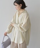 【グリーンパークス/Green Parks】のイージーケア抜け衿シャツ 人気、トレンドファッション・服の通販 founy(ファニー) ファッション Fashion レディースファッション Fashion for Women トップス・カットソー Cut & Sew Tops シャツ・ブラウス・オフィスカジュアル Elegant Blouses & Button-Ups インナー Innerwear シンプル Simple, Minimal ポケット Pocket, Pocket Detail エレガント 上品 Elegant 夏 Summer 春 Spring S/S・春夏 SS, Spring/Summer, Warm Season thumbnail Stripe Yellow|ID: prp329100004918932 ipo3291000000036898657