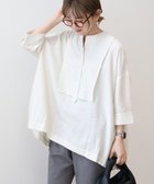 【アメリカンホリック/AMERICAN HOLIC】の【WEB限定】接触冷感バンドカラーシャツチュニック 人気、トレンドファッション・服の通販 founy(ファニー) ファッション Fashion レディースファッション Fashion for Women トップス・カットソー Cut & Sew Tops シャツ・ブラウス・オフィスカジュアル Elegant Blouses & Button-Ups アメリカン American Style 春 Spring スタイリッシュ Stylish, Fashionable チュニック Tunic, Long Top ポケット Pocket, Pocket Detail ポンチョ Poncho, Cape Style S/S・春夏 SS, Spring/Summer, Warm Season おすすめ Recommended / Our Picks 夏 Summer thumbnail Ivory|ID: prp329100004918941 ipo3291000000036898709