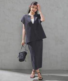 【アンフィーロ 自由区/UNFILO】の【WEB限定カラー】スゴ機能美ニット Iラインスカート 人気、トレンドファッション・服の通販 founy(ファニー) ファッション Fashion レディースファッション Fashion for Women スカート Skirts ウォッシャブル Machine Washable 春 Spring キャミソール Camisole, Spaghetti Strap Top クール Cool, Chic コンパクト Compact, Small Size 抗菌 Antibacterial, Bacteria-Resistant シンプル Simple, Minimal スクエア Square, Square Shape ストレッチ Stretch, Stretchy Fabric スリーブ Sleeve, Long Sleeve / Short Sleeve ハーフ Half, Half-Length フィット Fit, Slim Fit S/S・春夏 SS, Spring/Summer, Warm Season 再入荷 Restock / Back in Stock 夏 Summer 新作・新入荷 New Arrivals / New In |ID:prp329100004918968