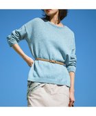 【23区/NIJYUSANKU】のコットンギマムリネ チュニック ニット 人気、トレンドファッション・服の通販 founy(ファニー) ファッション Fashion レディースファッション Fashion for Women トップス・カットソー Cut & Sew Tops ニット Knit Tops & Sweaters イエロー Yellow 春 Spring スリット Slit, Slit Detail セーター Sweater, Knitwear チュニック Tunic, Long Top デニム Denim, Jeans Material ミックス Mix, Mixed Style リラックス Relax, Relaxed Fit ワイド Wide, Wide Fit S/S・春夏 SS, Spring/Summer, Warm Season おすすめ Recommended / Our Picks 夏 Summer エレガント 上品 Elegant 2026年 2026 thumbnail ブルー系|ID: prp329100004918971 ipo3291000000036898975