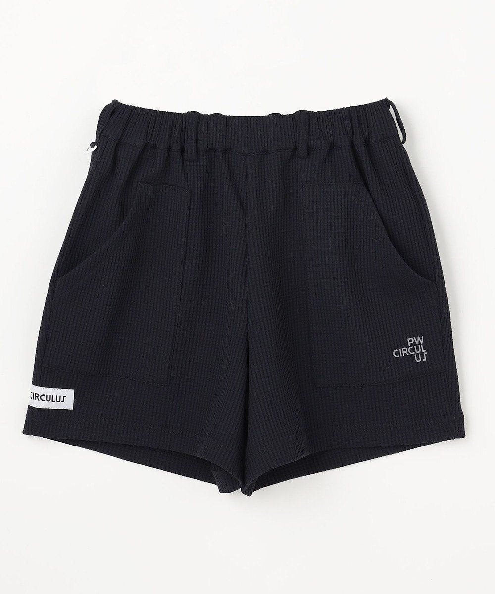 【ピーダブリュサーキュラス/PW CIRCULUS】の【WOMEN】ワッフルショーツ 2026年モデル ゴルフウェア レディース インテリア・キッズ・メンズ・レディースファッション・服の通販 founy(ファニー) 　ファッション　Fashion　レディースファッション　Fashion for Women　パンツ　Pants & Trousers　ゴルフ　Golf　ショーツ　Shorts, Short Pants　シンプル　Simple, Minimal　ストレッチ　Stretch, Stretchy Fabric　セットアップ　Set-Up, Coordinated Outfit　ワッフル　Waffle, Waffle Knit　人気　Popular, Best Seller　夏　Summer　春　Spring　S/S・春夏　SS, Spring/Summer, Warm Season　ブラック系|ID: prp329100004918972 ipo3291000000036898996