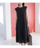 【組曲/KUMIKYOKU】のエンブロイダリーレース ワンピース 人気、トレンドファッション・服の通販 founy(ファニー) ファッション Fashion レディースファッション Fashion for Women ワンピース Dresses アイレット Eyelet Lace 春 Spring ノースリーブ Sleeveless, No-Sleeve バランス Balance, Style Balance ボーダー Border, Stripe リボン Ribbon, Bow レース Lace, Lace Fabric S/S・春夏 SS, Spring/Summer, Warm Season 夏 Summer エレガント 上品 Elegant thumbnail ブラック系|ID: prp329100004918975 ipo3291000000036899063