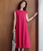 【組曲/KUMIKYOKU】のエンブロイダリーレース ワンピース 人気、トレンドファッション・服の通販 founy(ファニー) ファッション Fashion レディースファッション Fashion for Women ワンピース Dresses アイレット Eyelet Lace 春 Spring ノースリーブ Sleeveless, No-Sleeve バランス Balance, Style Balance ボーダー Border, Stripe リボン Ribbon, Bow レース Lace, Lace Fabric S/S・春夏 SS, Spring/Summer, Warm Season 夏 Summer エレガント 上品 Elegant thumbnail チェリーローズ系|ID: prp329100004918975 ipo3291000000036899068