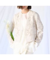 【23区/NIJYUSANKU】の【GOLD LABEL/見上愛さん着用】リネンエンブロイダリー ノーカラージャケット 人気、トレンドファッション・服の通販 founy(ファニー) ファッション Fashion レディースファッション Fashion for Women アウター Coat / Outerwear Collection レディースジャケット・軽アウター Jackets ノーカラージャケット / シンプル上品コーデ Collarless Jackets オーガンジー Organza Fabric 春 Spring コレクション Collection, Seasonal Line コンパクト Compact, Small Size シンプル Simple, Minimal ジャケット Jacket, Outerwear スマート Smart, Elegant リネン Linen, Linen Fabric ワイド Wide, Wide Fit S/S・春夏 SS, Spring/Summer, Warm Season 夏 Summer エレガント 上品 Elegant 2026年 2026 |ID:prp329100004918989