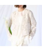 【23区/NIJYUSANKU】の【GOLD LABEL/見上愛さん着用】リネンエンブロイダリー ノーカラージャケット 人気、トレンドファッション・服の通販 founy(ファニー) ファッション Fashion レディースファッション Fashion for Women アウター Coat / Outerwear Collection レディースジャケット・軽アウター Jackets ノーカラージャケット / シンプル上品コーデ Collarless Jackets オーガンジー Organza Fabric 春 Spring コレクション Collection, Seasonal Line コンパクト Compact, Small Size シンプル Simple, Minimal ジャケット Jacket, Outerwear スマート Smart, Elegant リネン Linen, Linen Fabric ワイド Wide, Wide Fit S/S・春夏 SS, Spring/Summer, Warm Season 夏 Summer エレガント 上品 Elegant 2026年 2026 thumbnail ベージュ系|ID: prp329100004918989 ipo3291000000036899193