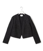 【23区/NIJYUSANKU】の【GOLD LABEL/見上愛さん着用】リネンエンブロイダリー ノーカラージャケット 人気、トレンドファッション・服の通販 founy(ファニー) ファッション Fashion レディースファッション Fashion for Women アウター Coat / Outerwear Collection レディースジャケット・軽アウター Jackets ノーカラージャケット / シンプル上品コーデ Collarless Jackets オーガンジー Organza Fabric 春 Spring コレクション Collection, Seasonal Line コンパクト Compact, Small Size シンプル Simple, Minimal ジャケット Jacket, Outerwear スマート Smart, Elegant リネン Linen, Linen Fabric ワイド Wide, Wide Fit S/S・春夏 SS, Spring/Summer, Warm Season 夏 Summer エレガント 上品 Elegant 2026年 2026 thumbnail ブラック系|ID: prp329100004918989 ipo3291000000036899195