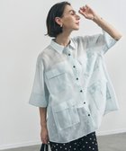 【アンフィーロ 自由区/UNFILO】のシアー サファリシャツ 人気、トレンドファッション・服の通販 founy(ファニー) ファッション Fashion レディースファッション Fashion for Women トップス・カットソー Cut & Sew Tops シャツ・ブラウス・オフィスカジュアル Elegant Blouses & Button-Ups オーガンジー Organza Fabric 春 Spring キャミソール Camisole, Spaghetti Strap Top 軽量 Lightweight, Ultra Light シアー Sheer, See-Through ジャケット Jacket, Outerwear タンク Tank Top, Sleeveless Top トレンド Trend, Trending Now バランス Balance, Style Balance ポケット Pocket, Pocket Detail ロング Long, Long-Length 楽ちん Easy Fit, Comfortable S/S・春夏 SS, Spring/Summer, Warm Season 再入荷 Restock / Back in Stock 夏 Summer エレガント 上品 Elegant 新作・新入荷 New Arrivals / New In thumbnail ミントブルー|ID: prp329100004918995 ipo3291000000036899308