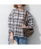 【23区/NIJYUSANKU】の【先行予約】LIBECOリネン チェック ボリュームスリーブ ブラウス 人気、トレンドファッション・服の通販 founy(ファニー) ファッション Fashion レディースファッション Fashion for Women トップス・カットソー Cut & Sew Tops シャツ・ブラウス・オフィスカジュアル Elegant Blouses & Button-Ups ボリューム袖・フリルスリーブブラウス Voluminous & Ruffle Sleeves / Puffy Sleeve Tops オレンジ Orange 春 Spring シンプル Simple, Minimal スリーブ Sleeve, Long Sleeve / Short Sleeve チェック Check, Plaid, Tartan デニム Denim, Jeans Material フォルム Silhouette, Form ベーシック Basic, Essential ポケット Pocket, Pocket Detail リネン Linen, Linen Fabric リラックス Relax, Relaxed Fit ワイド Wide, Wide Fit S/S・春夏 SS, Spring/Summer, Warm Season おすすめ Recommended / Our Picks 夏 Summer 2026年 2026 thumbnail ダークブラウンチェック|ID: prp329100004918997 ipo3291000000036899342