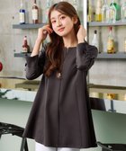【ティアクラッセ/Tiaclasse】の袖リボンチュニック 人気、トレンドファッション・服の通販 founy(ファニー) ファッション Fashion レディースファッション Fashion for Women トップス・カットソー Cut & Sew Tops シャツ・ブラウス・オフィスカジュアル Elegant Blouses & Button-Ups アクセサリー Fashion Accessories ウォッシャブル Machine Washable 春 Spring 洗える Machine Washable 秋 Autumn カッティング Cutting Detail カーディガン Cardigan, Knitwear ダブル Double, Double-Breasted チュニック Tunic, Long Top パール Pearl, Pearl Accent フェミニン Feminine, Girly ポケット Pocket, Pocket Detail リボン Ribbon, Bow リラックス Relax, Relaxed Fit 冬 Winter / This Winter S/S・春夏 SS, Spring/Summer, Warm Season 再入荷 Restock / Back in Stock 夏 Summer エレガント 上品 Elegant セレモニー Ceremony 入学式 Entrance Ceremony 卒業式 Graduation Ceremony 新作・新入荷 New Arrivals / New In ビジネス 仕事 通勤 Business / Work / Commuting thumbnail チャコールグレー|ID: prp329100004919002 ipo3291000000036899410