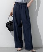 【23区/NIJYUSANKU】の【先行予約】ナチュラルスラブストレッチ ワイドパンツ 人気、トレンドファッション・服の通販 founy(ファニー) ファッション Fashion レディースファッション Fashion for Women パンツ Pants & Trousers 春 Spring サンダル Sandals, Summer Shoes シンプル Simple, Minimal ジャケット Jacket, Outerwear フロント Front, Front Design リラックス Relax, Relaxed Fit ワイド Wide, Wide Fit S/S・春夏 SS, Spring/Summer, Warm Season 夏 Summer エレガント 上品 Elegant 2026年 2026 thumbnail ネイビー系|ID: prp329100004919008 ipo3291000000036899536