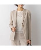 【23区/NIJYUSANKU】のアイアスマットストレッチ テーラードジャケット 人気、トレンドファッション・服の通販 founy(ファニー) ファッション Fashion レディースファッション Fashion for Women アウター Coat / Outerwear Collection レディースジャケット・軽アウター Jackets テーラードジャケット / 通勤・きれいめスタイル Tailored Jackets & Blazers 春 Spring シンプル Simple, Minimal ジャケット Jacket, Outerwear ストレッチ Stretch, Stretchy Fabric スリット Slit, Slit Detail セットアップ Set-Up, Coordinated Outfit テーパード Tapered, Tapered Pants マニッシュ Mannish, Boyish ワイド Wide, Wide Fit S/S・春夏 SS, Spring/Summer, Warm Season 夏 Summer エレガント 上品 Elegant ビジネス 仕事 通勤 Business / Work / Commuting 2026年 2026 thumbnail ベージュ系|ID: prp329100004919012 ipo3291000000036899601