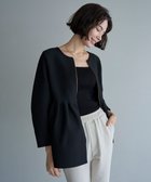 【アンフィーロ 自由区/UNFILO】の【VERY×UNFILOコラボ】2WAY ペプラムカーディガン 人気、トレンドファッション・服の通販 founy(ファニー) ファッション Fashion レディースファッション Fashion for Women トップス・カットソー Cut & Sew Tops カーディガン・羽織り Layered Style Cardigans ウォッシャブル Machine Washable カーディガン Cardigan, Knitwear コラボ Collaboration, Collab ストレッチ Stretch, Stretchy Fabric スリーブ Sleeve, Long Sleeve / Short Sleeve フォルム Silhouette, Form ペプラム Peplum, Flared Hem A/W・秋冬 Autumn/Winter 軽量 Lightweight, Ultra Light thumbnail ブラック|ID: prp329100004921754 ipo3291000000036928016