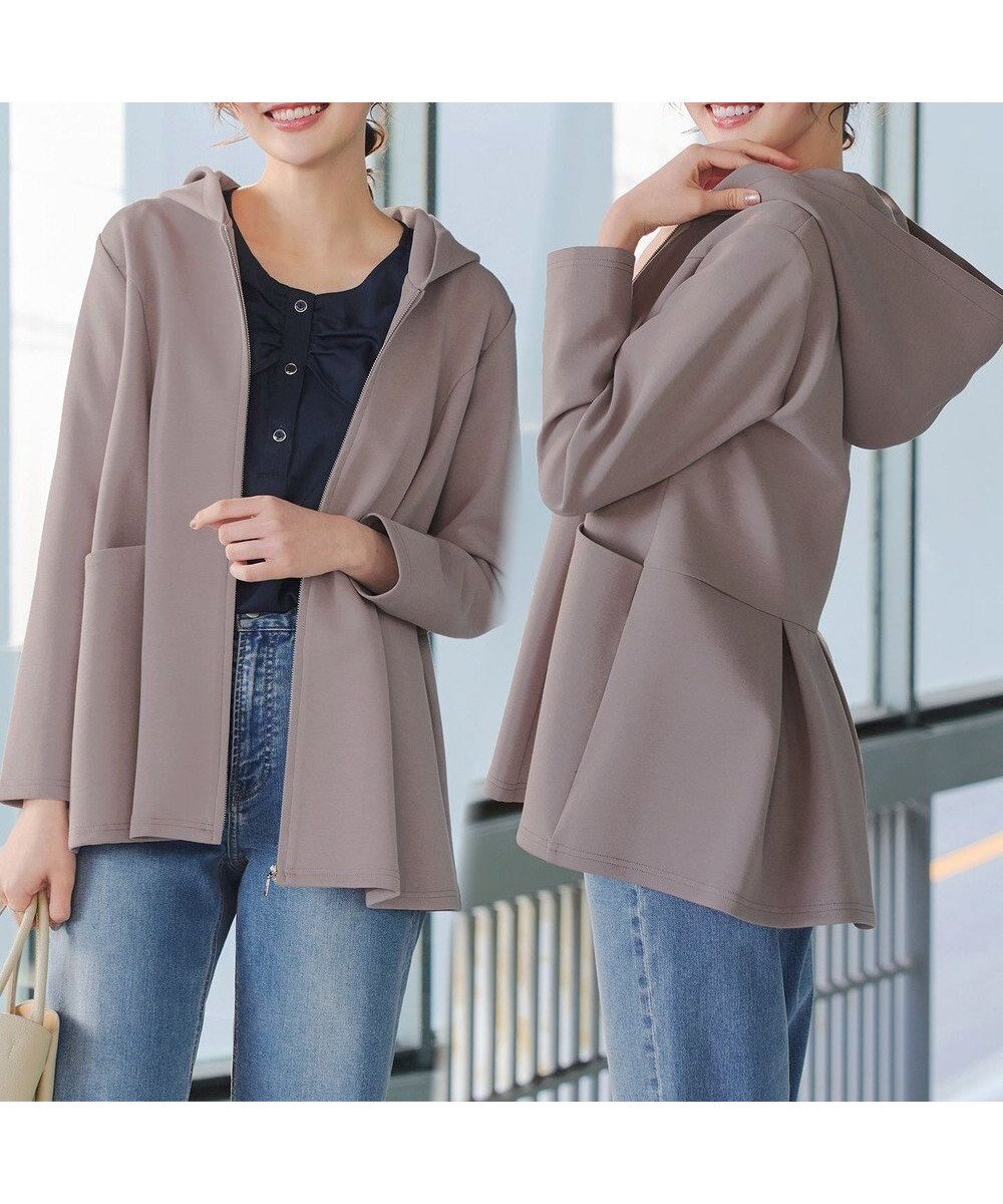 【ティアクラッセ/Tiaclasse】のソフトダンボールバックフレアフーディー 人気、トレンドファッション・服の通販 founy(ファニー) 　ファッション　Fashion　レディースファッション　Fashion for Women　アウター　Coat / Outerwear Collection　レディースジャケット・軽アウター　Jackets　アクセサリー　Fashion Accessories　春　Spring　洗える　Machine Washable　秋　Autumn　カーディガン　Cardigan, Knitwear　シンプル　Simple, Minimal　ジャケット　Jacket, Outerwear　チュニック　Tunic, Long Top　長袖　Long Sleeve, Full Sleeve　パーカー　Hoodie, Parka　フレア　Flare, Flared　ペプラム　Peplum, Flared Hem　ポケット　Pocket, Pocket Detail　冬　Winter / This Winter　A/W・秋冬　Autumn/Winter　S/S・春夏　SS, Spring/Summer, Warm Season　再入荷　Restock / Back in Stock　おすすめ　Recommended / Our Picks　夏　Summer　エレガント 上品　Elegant　新作・新入荷　New Arrivals / New In　 other-1|ID: prp329100004921779 ipo3291000000036928357