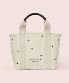 【トッカ/TOCCA】の【大人百花コラボカラー有・WEB&一部店舗限定】LUCKY SHOWER CANVASTOTE キャンバス トートバッグ 人気、トレンドファッション・服の通販 founy(ファニー) ファッション Fashion レディースファッション Fashion for Women バッグ Bags アウトドア Outdoor Clothing キャンバス Canvas, Canvas Fabric 財布 Wallet, Purse テクスチャー Texture, Textured Fabric フェミニン Feminine, Girly フロント Front, Front Design ポケット Pocket, Pocket Detail モチーフ Motif, Design Theme リボン Ribbon, Bow リュクス Luxury, Elegant, High-End, Chic ワンポイント One Point, Statement Accent 旅行 Travel ビジネス 仕事 通勤 Business / Work / Commuting thumbnail [新色]ベージュ×ブラックハート柄|ID: prp329100004921782 ipo3291000000036928441