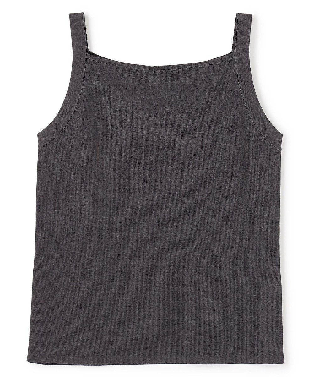 【アンフィーロ 自由区/UNFILO】の【新色追加/WEB限定カラー】スゴ機能美ニット スクエア キャミソール インテリア・キッズ・メンズ・レディースファッション・服の通販 founy(ファニー) 　ファッション　Fashion　レディースファッション　Fashion for Women　トップス・カットソー　Cut & Sew Tops　ニット　Knit Tops & Sweaters　キャミソール&ノースリーブ　Camisoles & Sleeveless Tops　ウォッシャブル　Machine Washable　春　Spring　キャミソール　Camisole, Spaghetti Strap Top　クール　Cool, Chic　コンパクト　Compact, Small Size　抗菌　Antibacterial, Bacteria-Resistant　スクエア　Square, Square Shape　ストレッチ　Stretch, Stretchy Fabric　スリーブ　Sleeve, Long Sleeve / Short Sleeve　タンク　Tank Top, Sleeveless Top　デコルテ　Décolleté, Neckline　人気　Popular, Best Seller　ハーフ　Half, Half-Length　フィット　Fit, Slim Fit　S/S・春夏　SS, Spring/Summer, Warm Season　再入荷　Restock / Back in Stock　夏　Summer　エレガント 上品　Elegant　新作・新入荷　New Arrivals / New In　[NEW]チャコール|ID: prp329100004921800 ipo3291000000036928650