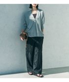 【アンフィーロ 自由区/UNFILO】の【ウエストゴム】ボタニカル エンブロイダリー パンツ 人気、トレンドファッション・服の通販 founy(ファニー) ファッション Fashion レディースファッション Fashion for Women パンツ Pants & Trousers エンブロイダリー Embroidery Design シアー Sheer, See-Through セットアップ Set-Up, Coordinated Outfit フェミニン Feminine, Girly ボタニカル Botanical, Floral Pattern リラックス Relax, Relaxed Fit ワイド Wide, Wide Fit 夏 Summer 春 Spring S/S・春夏 SS, Spring/Summer, Warm Season thumbnail ブラック|ID: prp329100004921833 ipo3291000000036929010