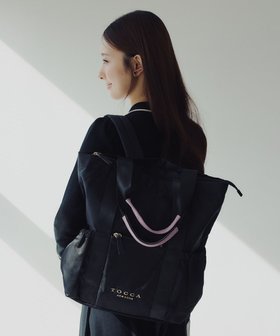 【トッカ/TOCCA】の【新色登場!WEB&一部店舗限定】CIELO TRAVEL BACKPACK バックパック 人気、トレンドファッション・服の通販 founy(ファニー) ファッション Fashion レディースファッション Fashion for Women バッグ Bags ギャザー Gathered, Ruffled クッション Cushion, Throw Pillow クラウン Crown, Royal Motif 軽量 Lightweight, Ultra Light シューズ Shoes, Footwear スポーツ Sports, Activewear 財布 Wallet, Purse フラット Flat, Flat Shoes ポケット Pocket, Pocket Detail ポーチ Pouch, Small Case メッシュ Mesh, Net Fabric リュック Backpack, Rucksack おすすめ Recommended / Our Picks 旅行 Travel ビジネス 仕事 通勤 Business / Work / Commuting |ID:prp329100004921839