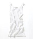 【23区/NIJYUSANKU】の【新色追加/見上愛さん着用】オーガニック コットンリブ タンクトップ ホワイト系|ID: prp329100004921860 ipo3291000000036929324