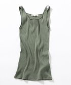 【23区/NIJYUSANKU】の【新色追加/見上愛さん着用】オーガニック コットンリブ タンクトップ モスグリーン系|ID: prp329100004921860 ipo3291000000036929335