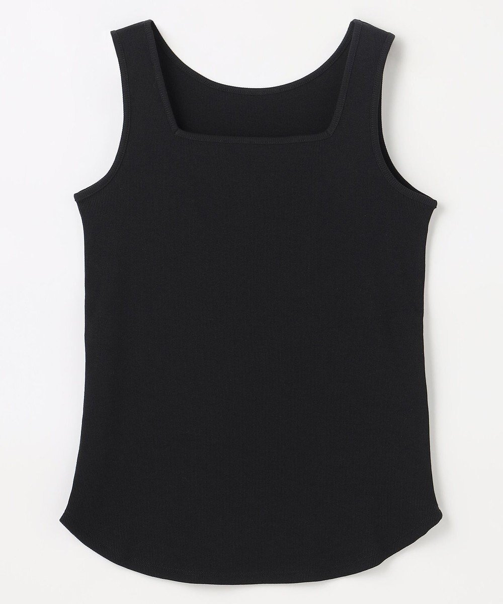 【エニー/ANY】の2WAYネックタンクトップ インテリア・キッズ・メンズ・レディースファッション・服の通販 founy(ファニー) ファッション Fashion レディースファッション Fashion for Women トップス・カットソー Cut & Sew Tops インナー Innerwear 春 Spring 抗菌 Antibacterial, Bacteria-Resistant サロペット Overalls, Salopette ジャケット Jacket, Outerwear スクエア Square, Square Shape タンク Tank Top, Sleeveless Top テレコ Ribbed, Rib Stitch S/S・春夏 SS, Spring/Summer, Warm Season 夏 Summer ブラック|ID: prp329100004921876 ipo3291000000036929536