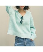 【アンフィーロ 自由区/UNFILO】のメランジリンクス ニット 人気、トレンドファッション・服の通販 founy(ファニー) ファッション Fashion レディースファッション Fashion for Women トップス・カットソー Cut & Sew Tops ニット Knit Tops & Sweaters アクリル Acrylic Material ウォッシャブル Machine Washable 春 Spring セーター Sweater, Knitwear トレンド Trend, Trending Now リラックス Relax, Relaxed Fit S/S・春夏 SS, Spring/Summer, Warm Season 再入荷 Restock / Back in Stock 夏 Summer 新作・新入荷 New Arrivals / New In thumbnail グリーンMIX|ID: prp329100004921890 ipo3291000000036929668