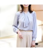 【エニィ スィス/any SiS】の【4WAY】長袖 ボウブラウス 人気、トレンドファッション・服の通販 founy(ファニー) ファッション Fashion レディースファッション Fashion for Women トップス・カットソー Cut & Sew Tops シャツ・ブラウス・オフィスカジュアル Elegant Blouses & Button-Ups エレガント 上品 Elegant サテン Satin, Glossy Fabric シンプル Simple, Minimal セレモニー Ceremony フロント Front, Front Design 入学式 Entrance Ceremony 卒業式 Graduation Ceremony 夏 Summer 新作・新入荷 New Arrivals / New In 春 Spring S/S・春夏 SS, Spring/Summer, Warm Season ビジネス 仕事 通勤 Business / Work / Commuting 長袖 Long Sleeve, Full Sleeve thumbnail ライトブルー|ID: prp329100004921894 ipo3291000000036929702